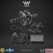 Abs Roller Wheel Kit