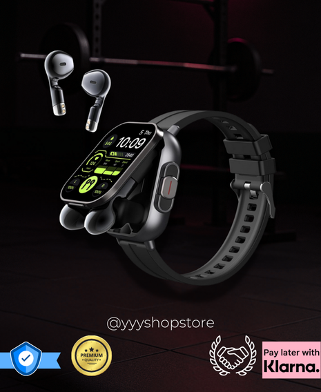 Smartwatch with Earbuds